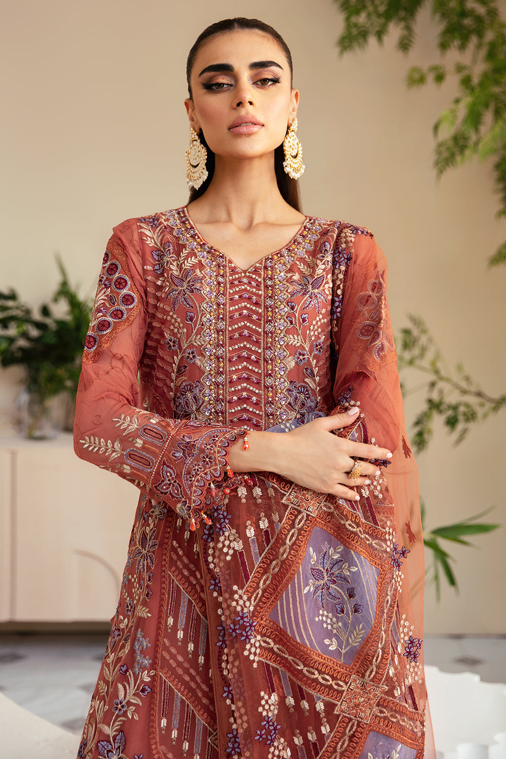 Ramsha | Dastoor Chiffon | P-109 by Ramsha - Designer Dress - Type: Ladies Clothes - Available at Libayah - 100% Original