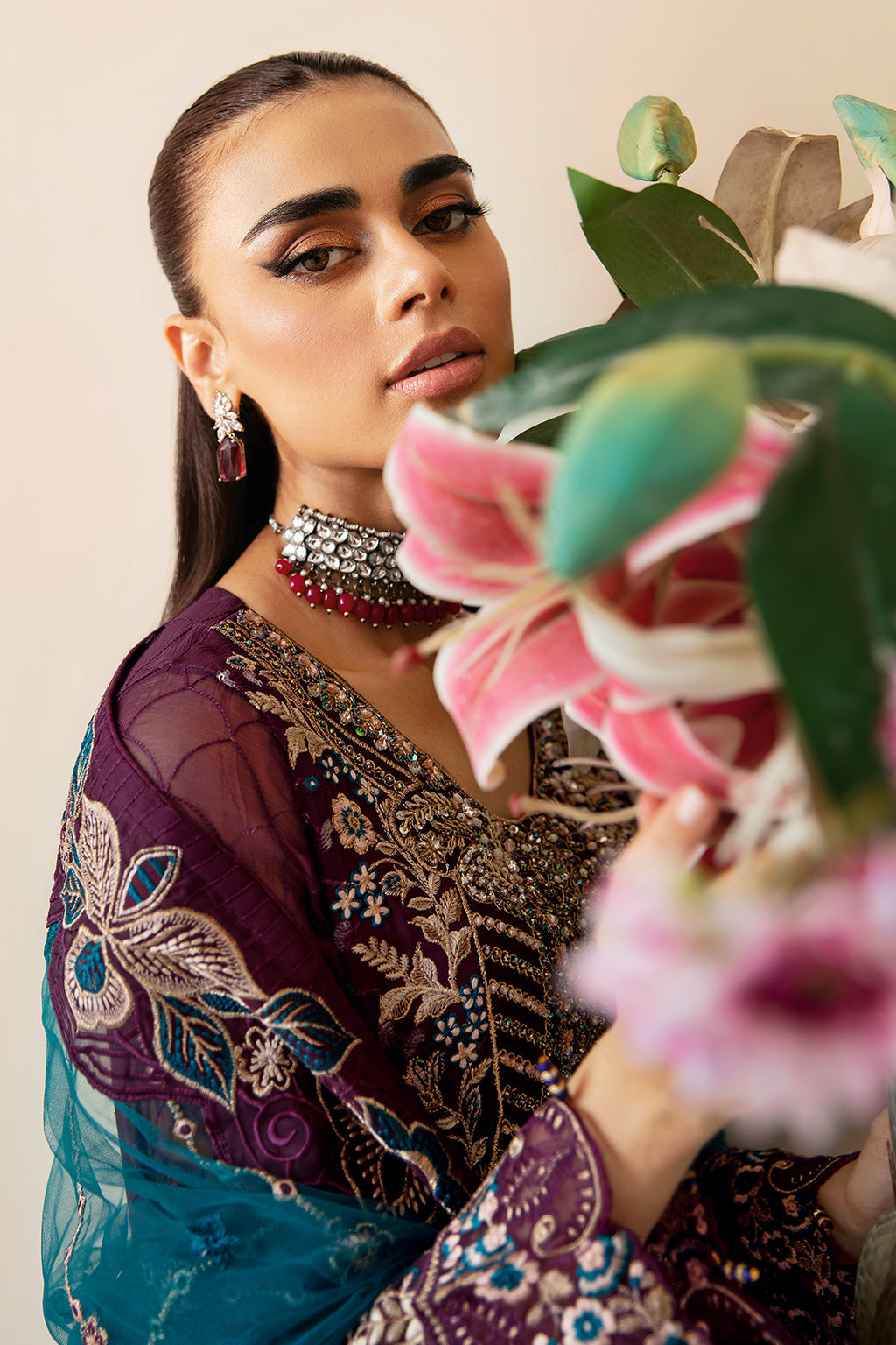 Ramsha | Dastoor Chiffon | P-102 by Ramsha - Designer Dress - Type: Ladies Clothes - Available at Libayah - 100% Original