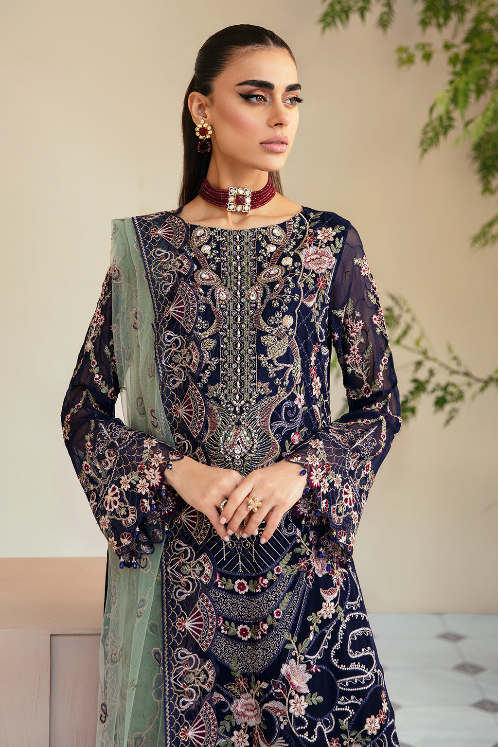 Ramsha | Dastoor Chiffon | P-110 by Ramsha - Designer Dress - Type: Ladies Clothes - Available at Libayah - 100% Original
