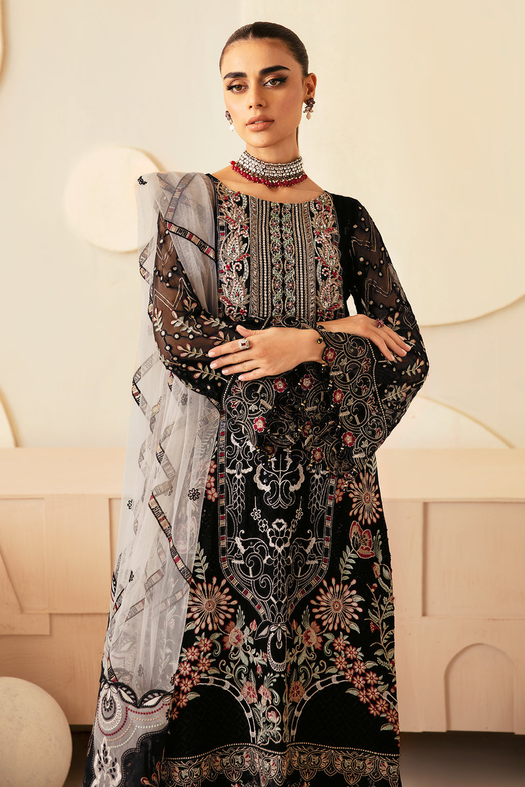 Ramsha | Dastoor Chiffon | P-105 by Ramsha - Designer Dress - Type: Ladies Clothes - Available at Libayah - 100% Original