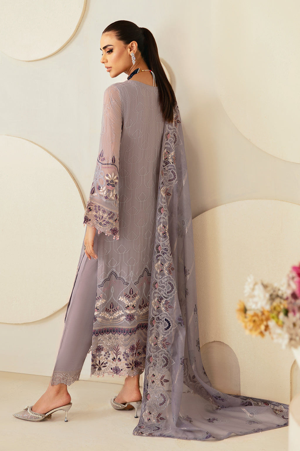 Ramsha | Dastoor Chiffon | P-108 by Ramsha - Designer Dress - Type: Ladies Clothes - Available at Libayah - 100% Original