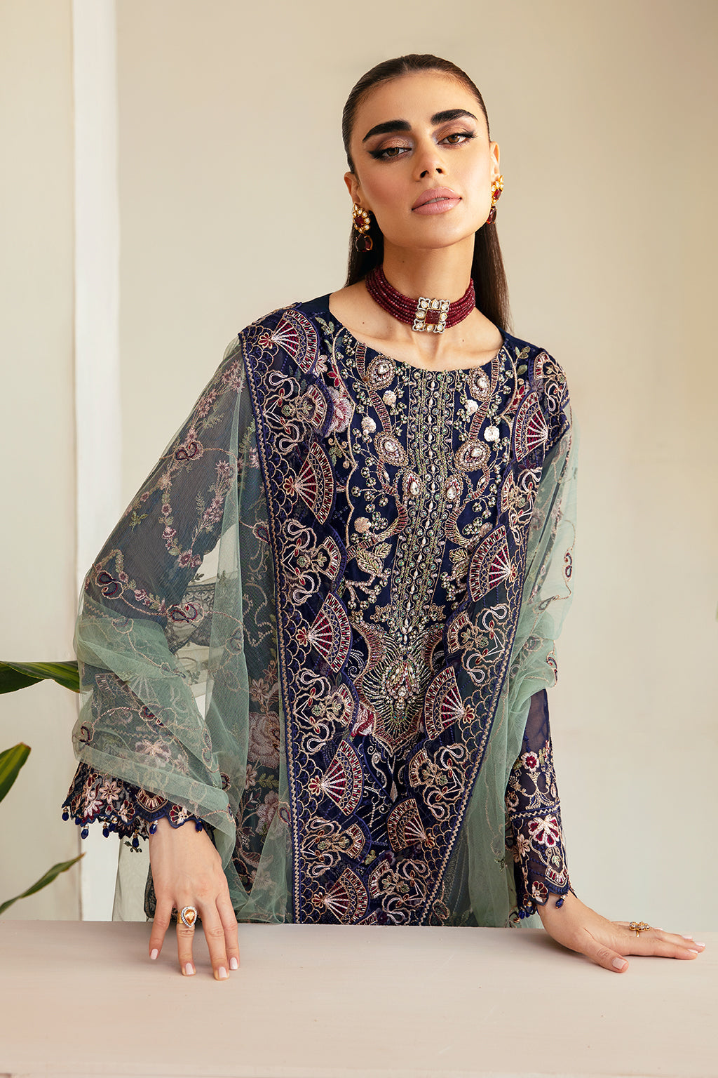 Ramsha | Dastoor Chiffon | P-110 by Ramsha - Designer Dress - Type: Ladies Clothes - Available at Libayah - 100% Original