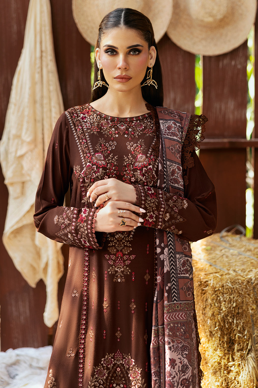 Ramsha | Reet Karandi Collection |  R-1103 by Ramsha - Designer Dress - Type: Ladies Clothes - Available at Libayah - 100% Original