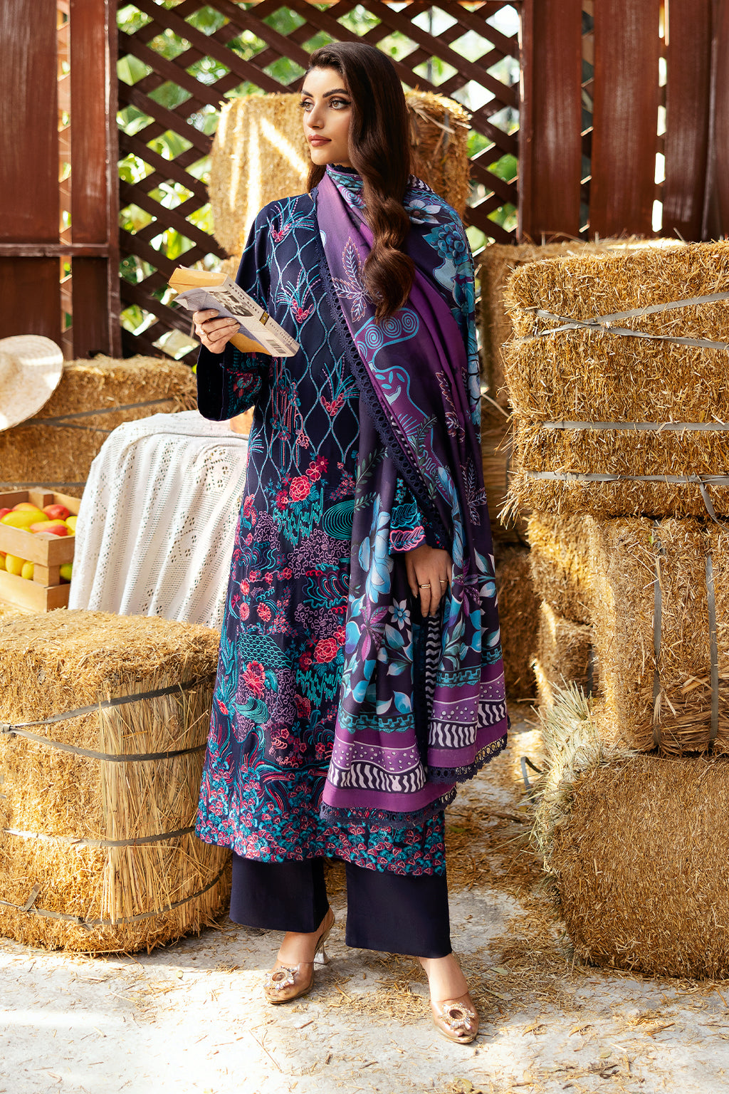 Ramsha | Reet Karandi Collection |  R-1110 by Ramsha - Designer Dress - Type: Ladies Clothes - Available at Libayah - 100% Original