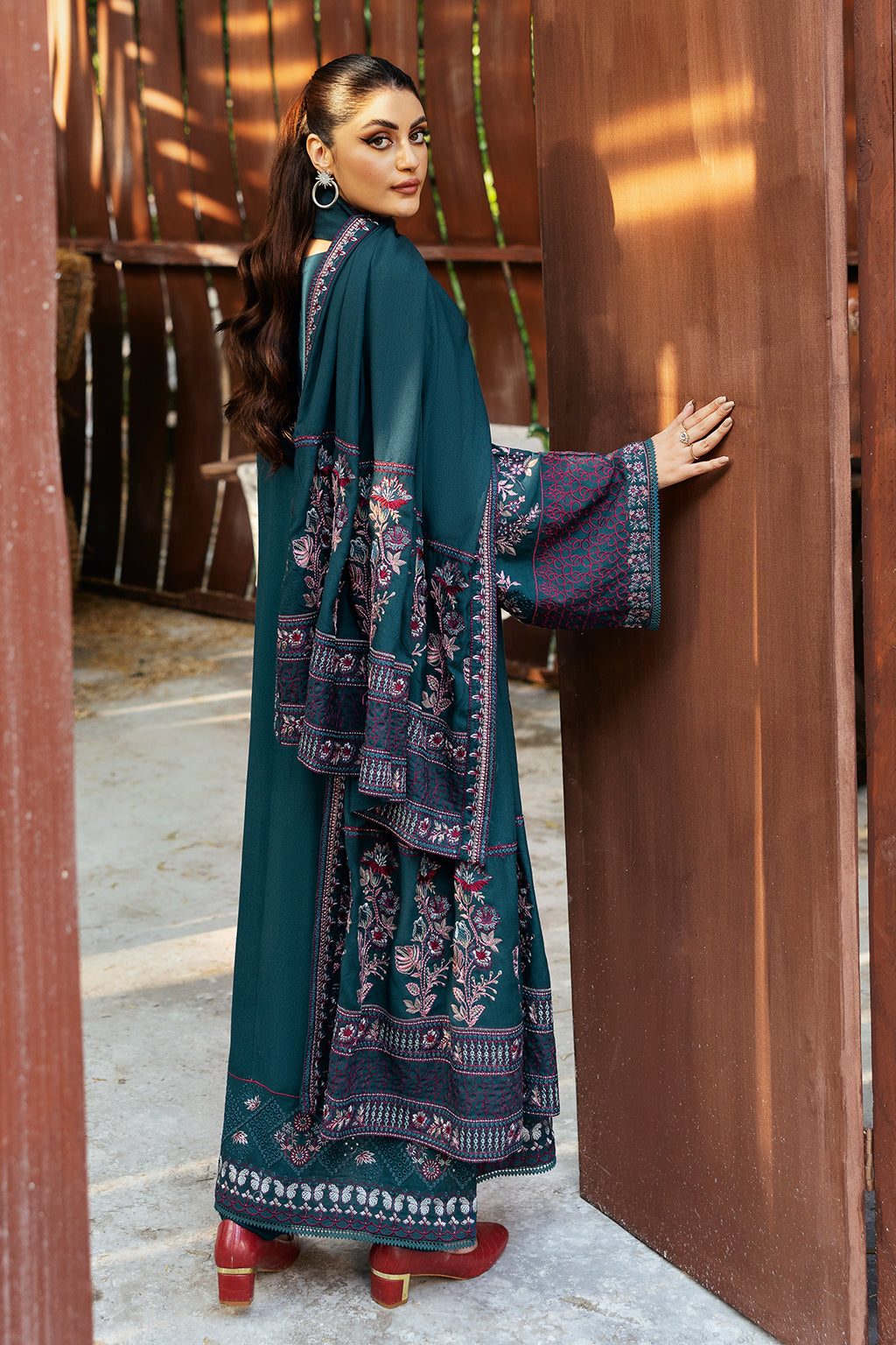Ramsha | Reet Karandi Collection |  R-1105 by Ramsha - Designer Dress - Type: Ladies Clothes - Available at Libayah - 100% Original