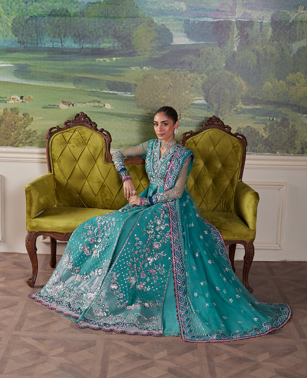 Republic Womenswear | Pieno De Verde Wedding 24 | RWU-24-D6 (Serra ) by Republic Womenswear - Designer Dress - Type: Ladies Clothes - Available at Libayah - 100% Original