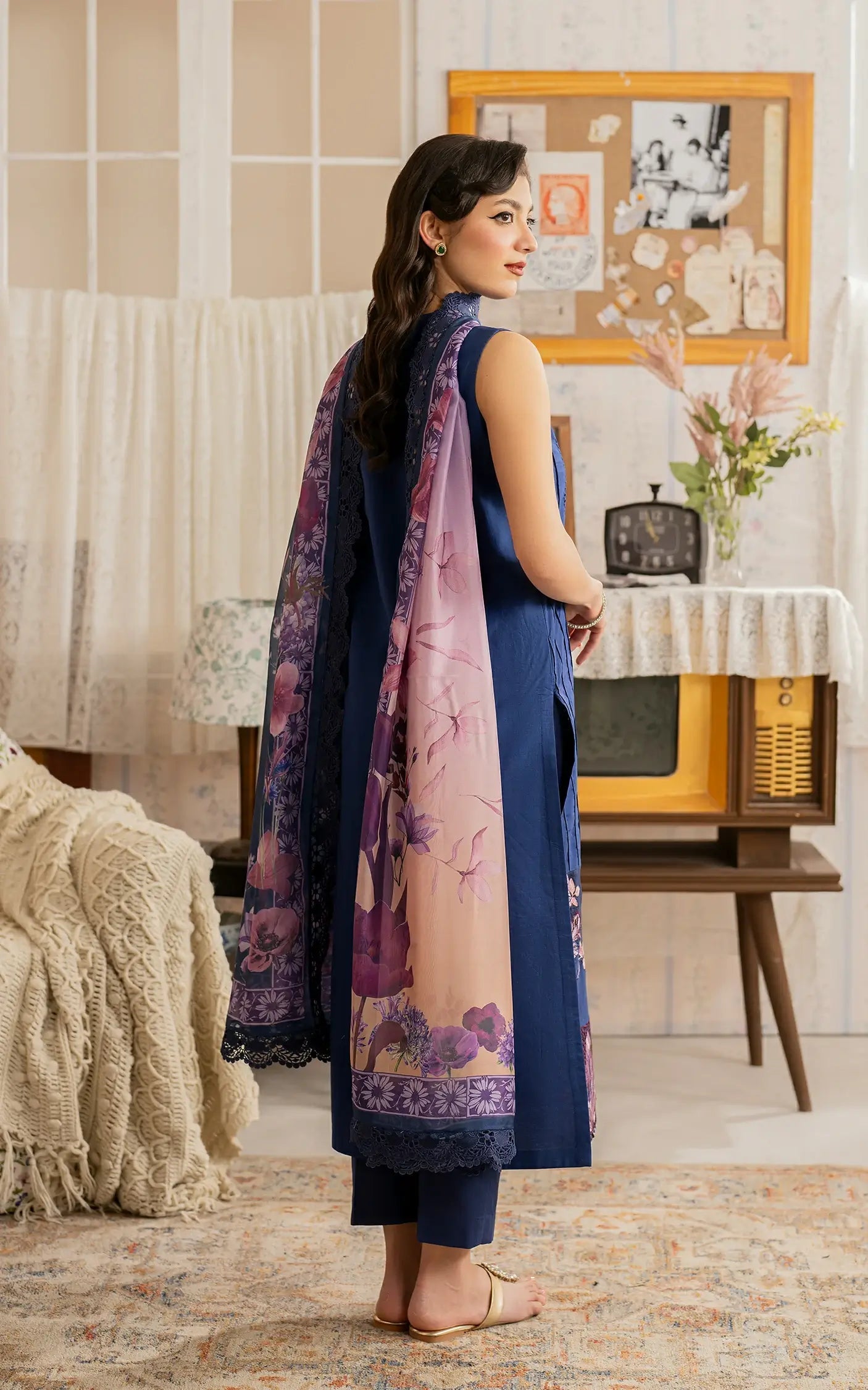 Asifa and Nabeel | Meraki Vintage 25 | Resham (MVL25-18) by Asifa and Nabeel - Designer Dress - Type: Ladies Clothes - Available at Libayah - 100% Original