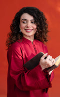 Asifa and Nabeel | Basic Pret 24 | Rouge by Asifa and Nabeel - Designer Dress - Type: Ladies Clothes - Available at Libayah - 100% Original