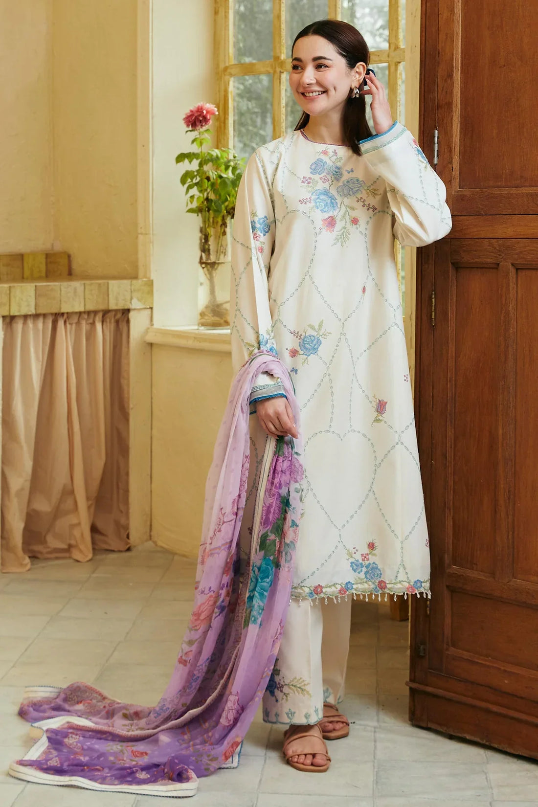 Zara Shahjahan | Coco Lawn 24 | RUHI-10A by Zara Shahjahan - Designer Dress - Type: Ladies Clothes - Available at Libayah - 100% Original
