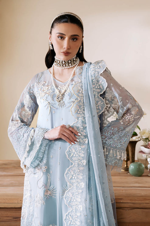 Imrozia Premium | Muse Luxury Chiffon 24 | S-1078 Glace by Imrozia Premium - Designer Dress - Type: Ladies Clothes - Available at Libayah - 100% Original