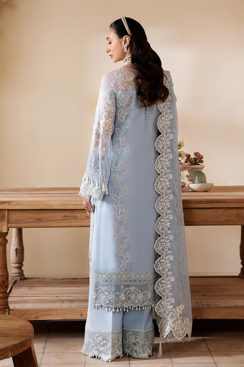 Imrozia Premium | Muse Luxury Chiffon 24 | S-1078 Glace by Imrozia Premium - Designer Dress - Type: Ladies Clothes - Available at Libayah - 100% Original
