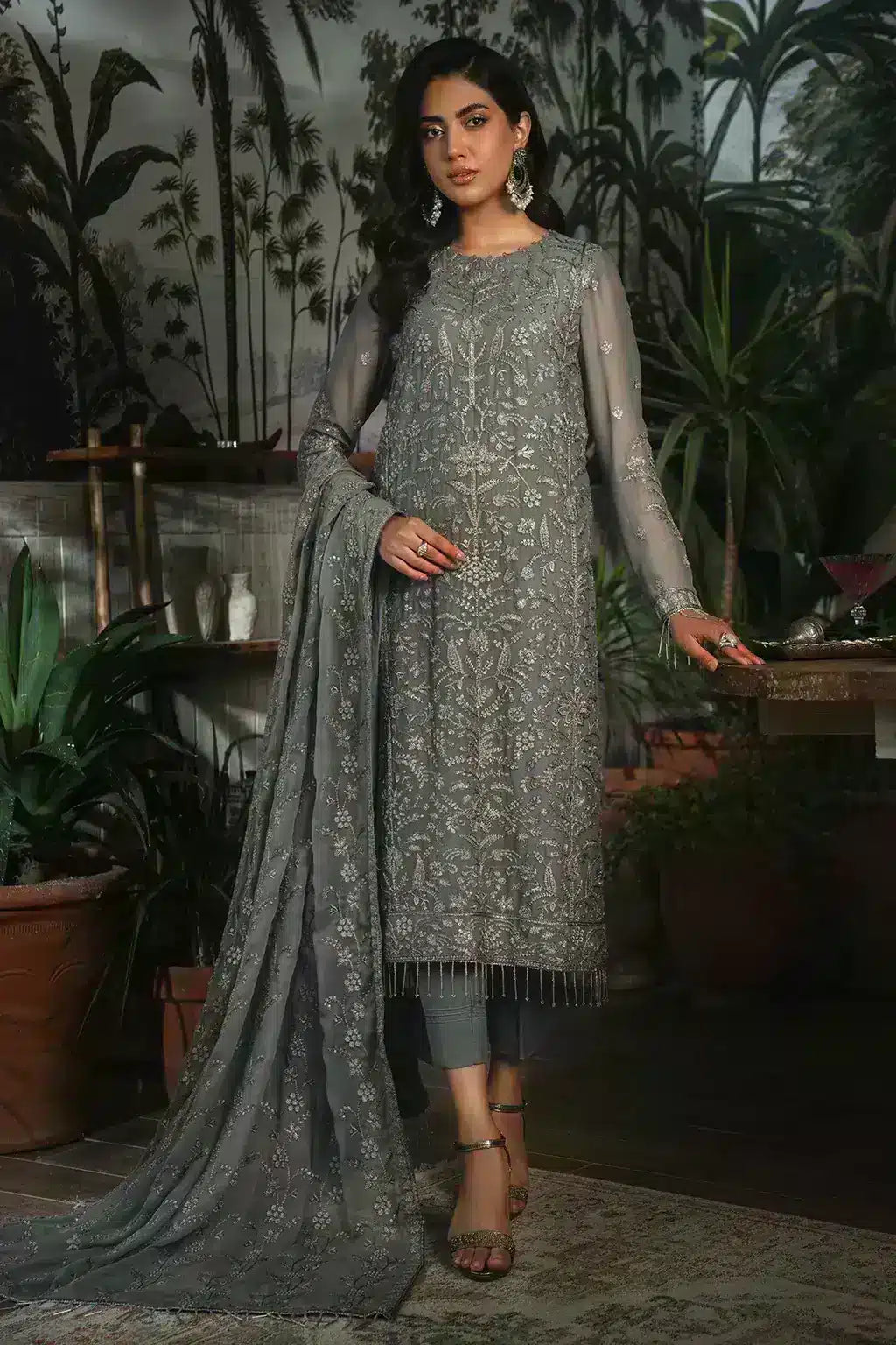 Zarif | LA ROSELLA Formals | ZLR 07 NOIR by Zarif - Designer Dress - Type: Ladies Clothes - Available at Libayah - 100% Original