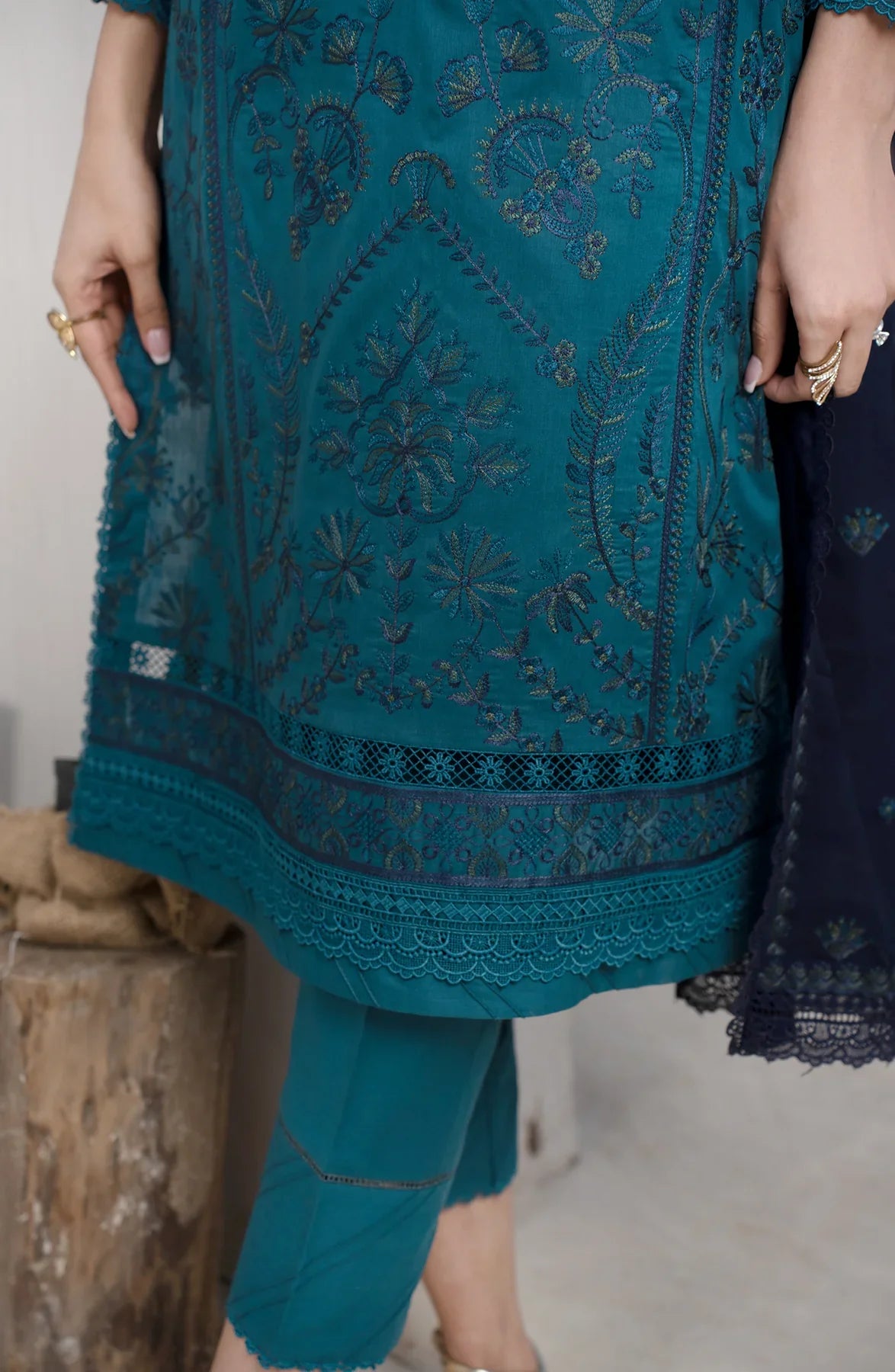 Zarif | Eid Lawn 24| ZL 07 MARINA by Zarif - Designer Dress - Type: Ladies Clothes - Available at Libayah - 100% Original