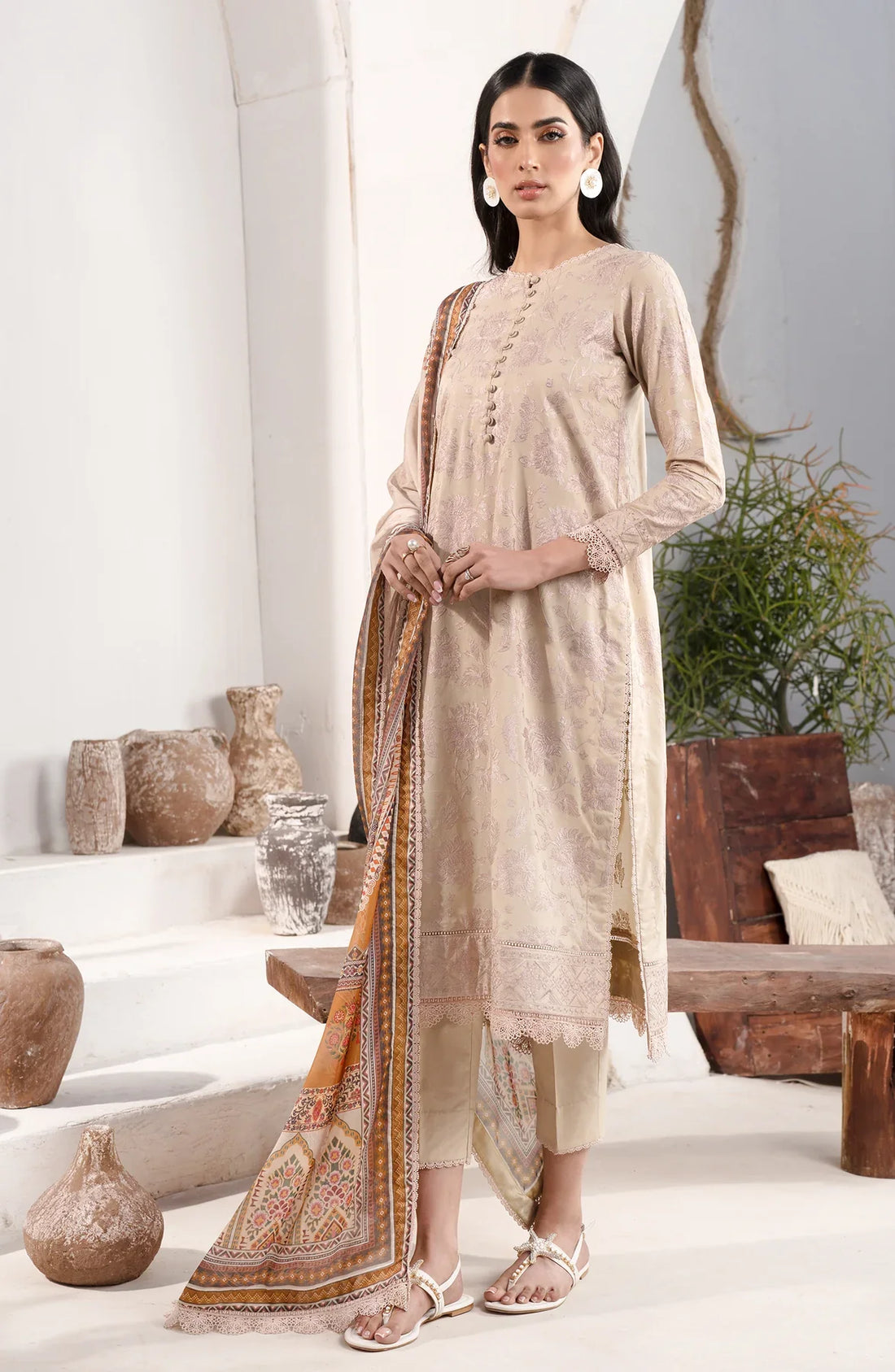Zarif | Eid Lawn 24| ZL 08 DIVAH by Zarif - Designer Dress - Type: Ladies Clothes - Available at Libayah - 100% Original