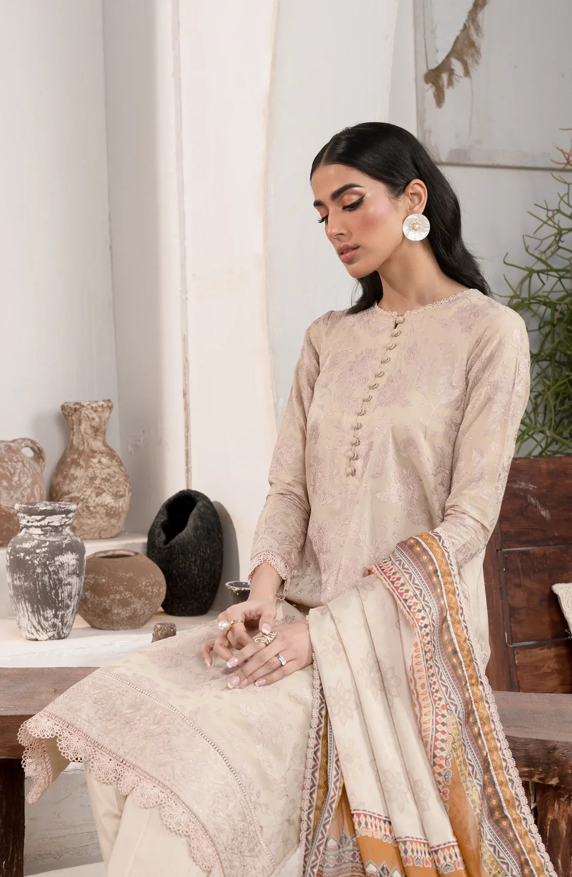 Zarif | Eid Lawn 24| ZL 08 DIVAH by Zarif - Designer Dress - Type: Ladies Clothes - Available at Libayah - 100% Original