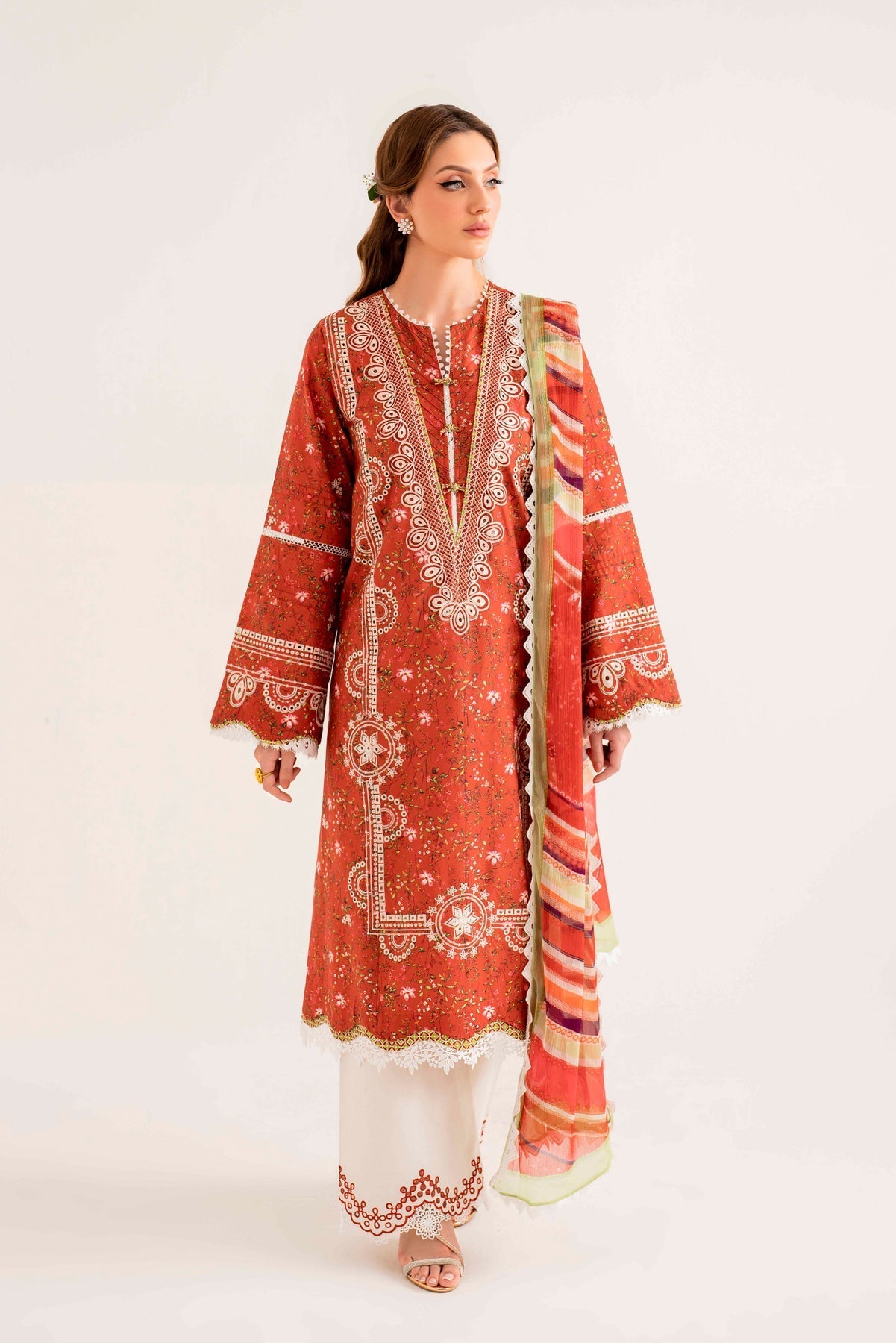 Sable Vogue | Lila Summer Lawn 24 | SAL-01-24 by Sable Vogue - Designer Dress - Type: Ladies Clothes - Available at Libayah - 100% Original