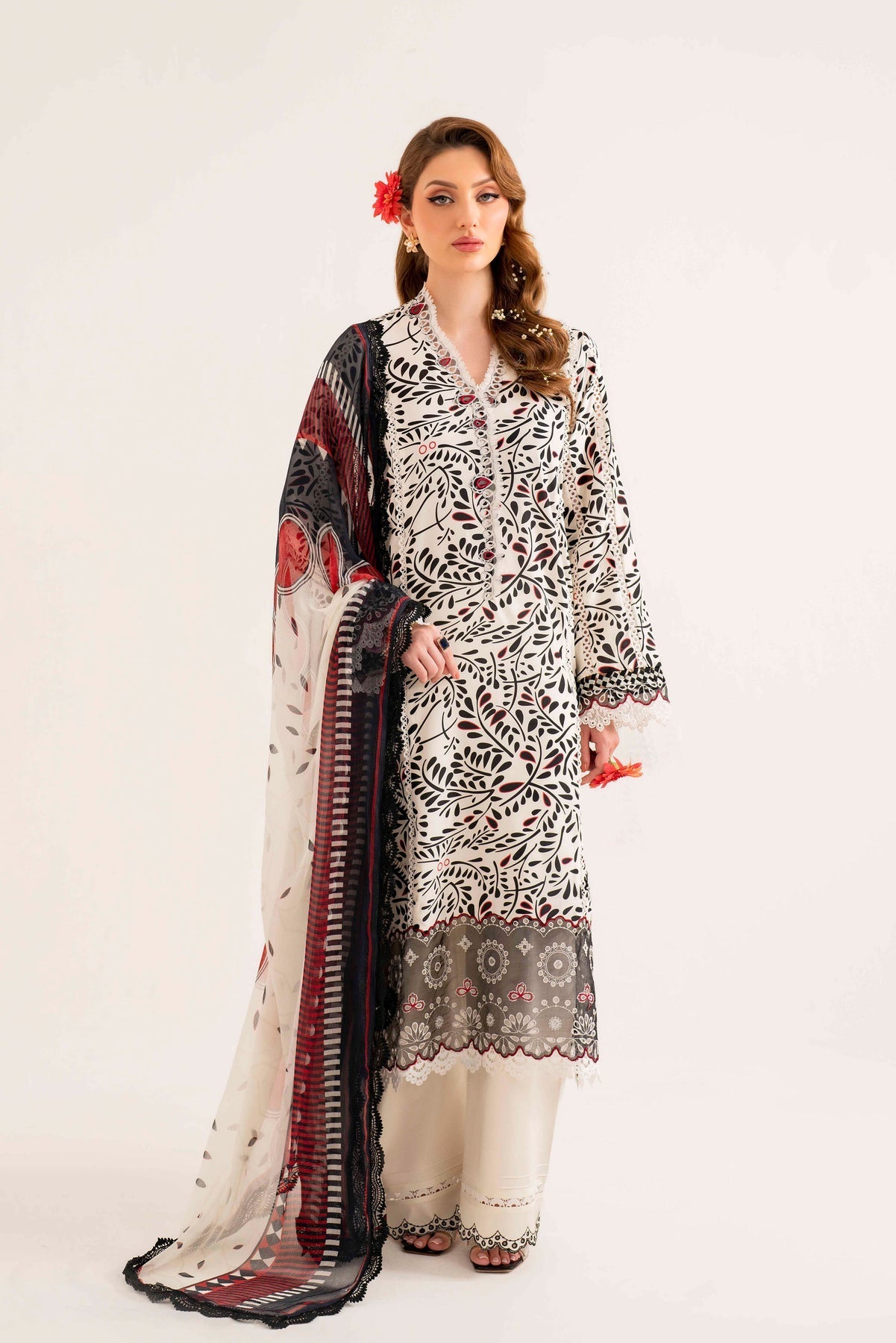 Sable Vogue | Lila Summer Lawn 24 | SAL-05-24 by Sable Vogue - Designer Dress - Type: Ladies Clothes - Available at Libayah - 100% Original