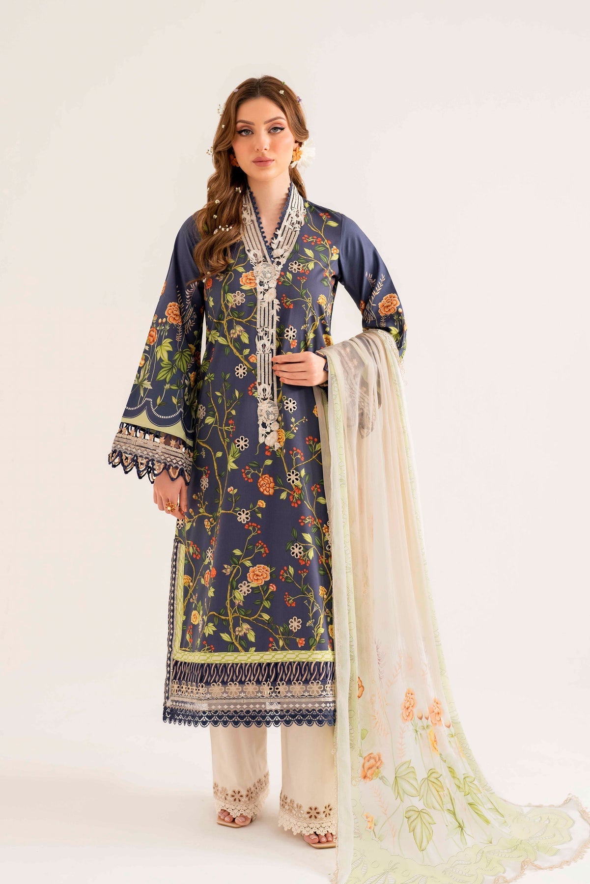 Sable Vogue | Lila Summer Lawn 24 | SAL-06-24 by Sable Vogue - Designer Dress - Type: Ladies Clothes - Available at Libayah - 100% Original