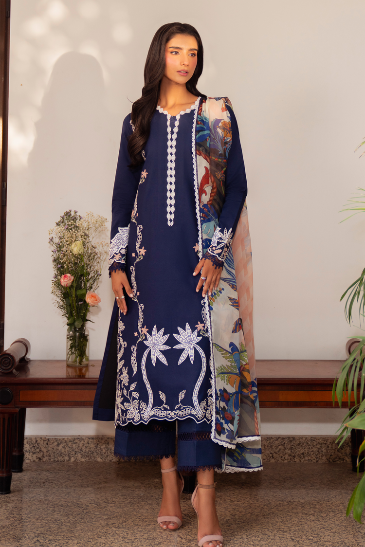 Sable Vogue | Lila Lawn 25 | SAL-07-25 by Sable Vogue - Designer Dress - Type: Ladies Clothes - Available at Libayah - 100% Original