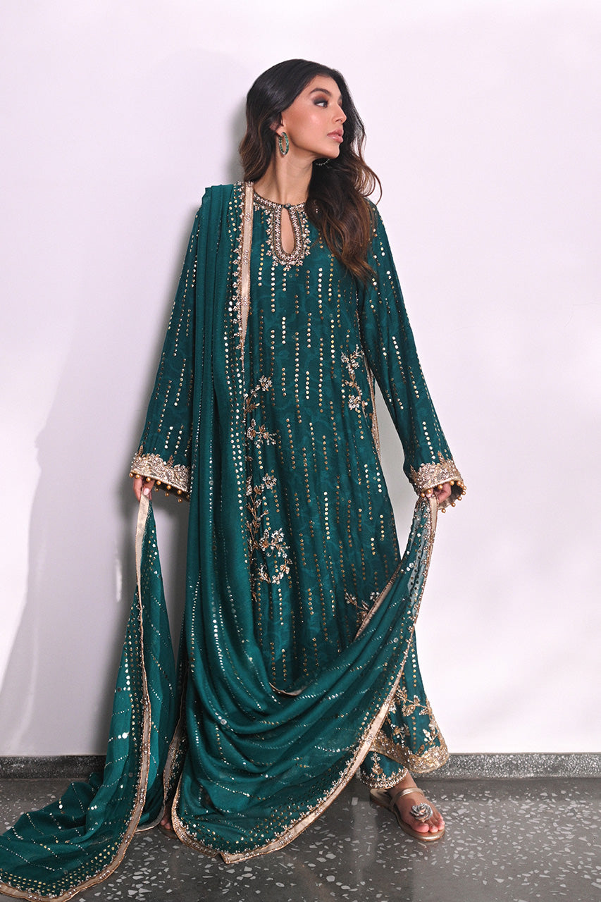 Sania Maskatiya | Inaya Formals | Elyana (B) by Sania Maskatiya - Designer Dress - Type: Ladies Clothes - Available at Libayah - 100% Original