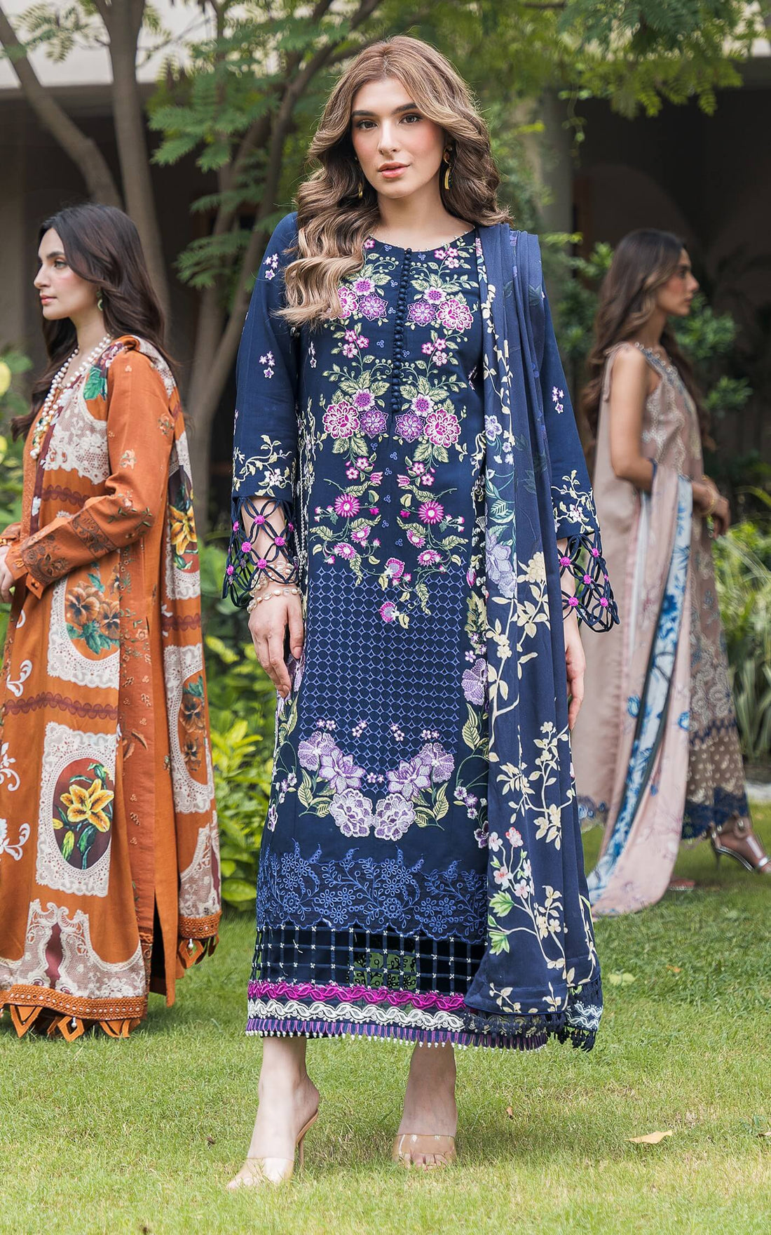 Asifa and Nabeel | Luxury Winter 24 | SAPHIRE WL-02 by Asifa and Nabeel - Designer Dress - Type: Ladies Clothes - Available at Libayah - 100% Original