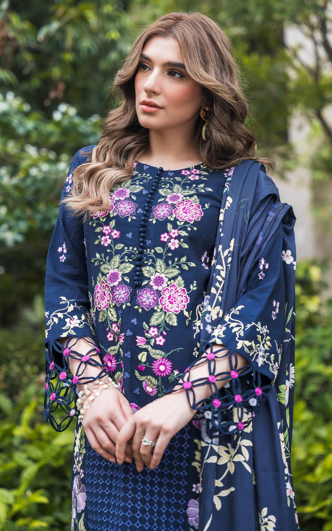 Asifa and Nabeel | Luxury Winter 24 | SAPHIRE WL-02 by Asifa and Nabeel - Designer Dress - Type: Ladies Clothes - Available at Libayah - 100% Original