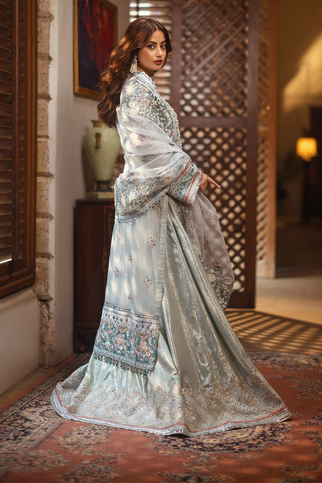 Imrozia Premium | Sajal Bridal Collection | SB-25 Inara by Imrozia Premium - Designer Dress - Type: Ladies Clothes - Available at Libayah - 100% Original