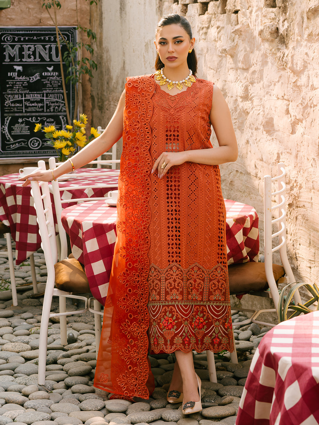 Mahnur | Mahrukh Eid Edit 24 | SELIN by Mahnur - Designer Dress - Type: Ladies Clothes - Available at Libayah - 100% Original