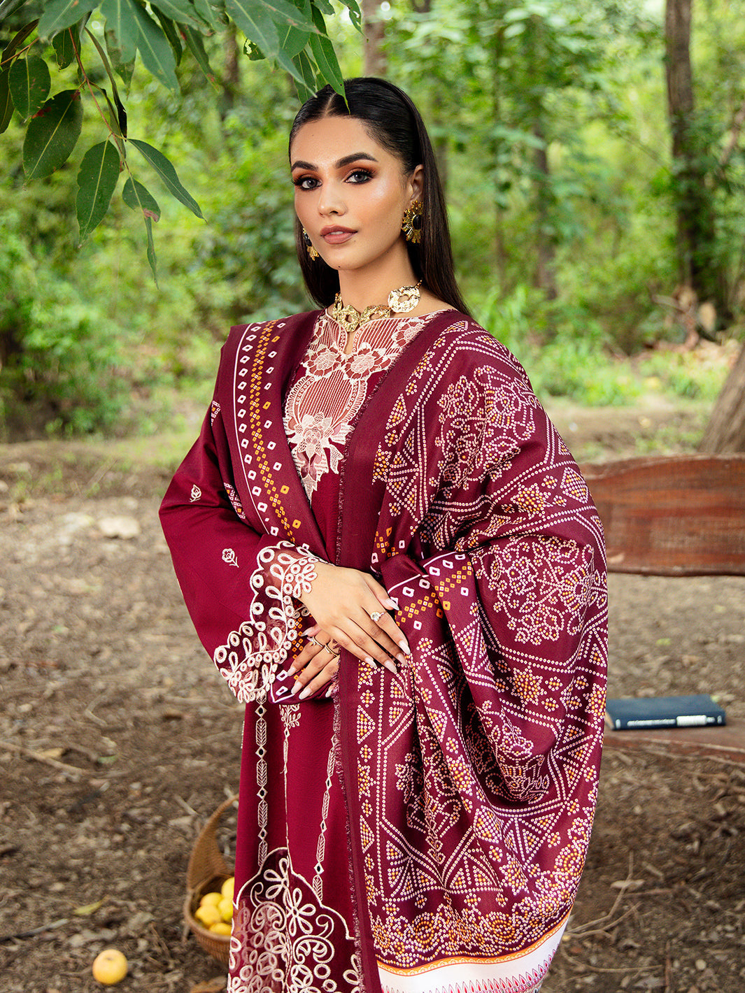 Mahnur | Hazel Winter 24 | SEREIN by Mahnur - Designer Dress - Type: Luxury - Available at Libayah - 100% Original
