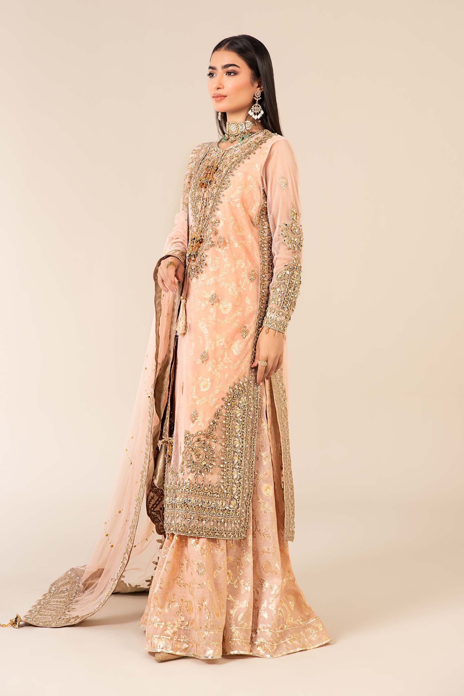 Maria B | Formal Wears | SF-EF25-66 by Maria B - Designer Dress  - Type : Ladies Clothes - Available at Libayah - 100% Original 