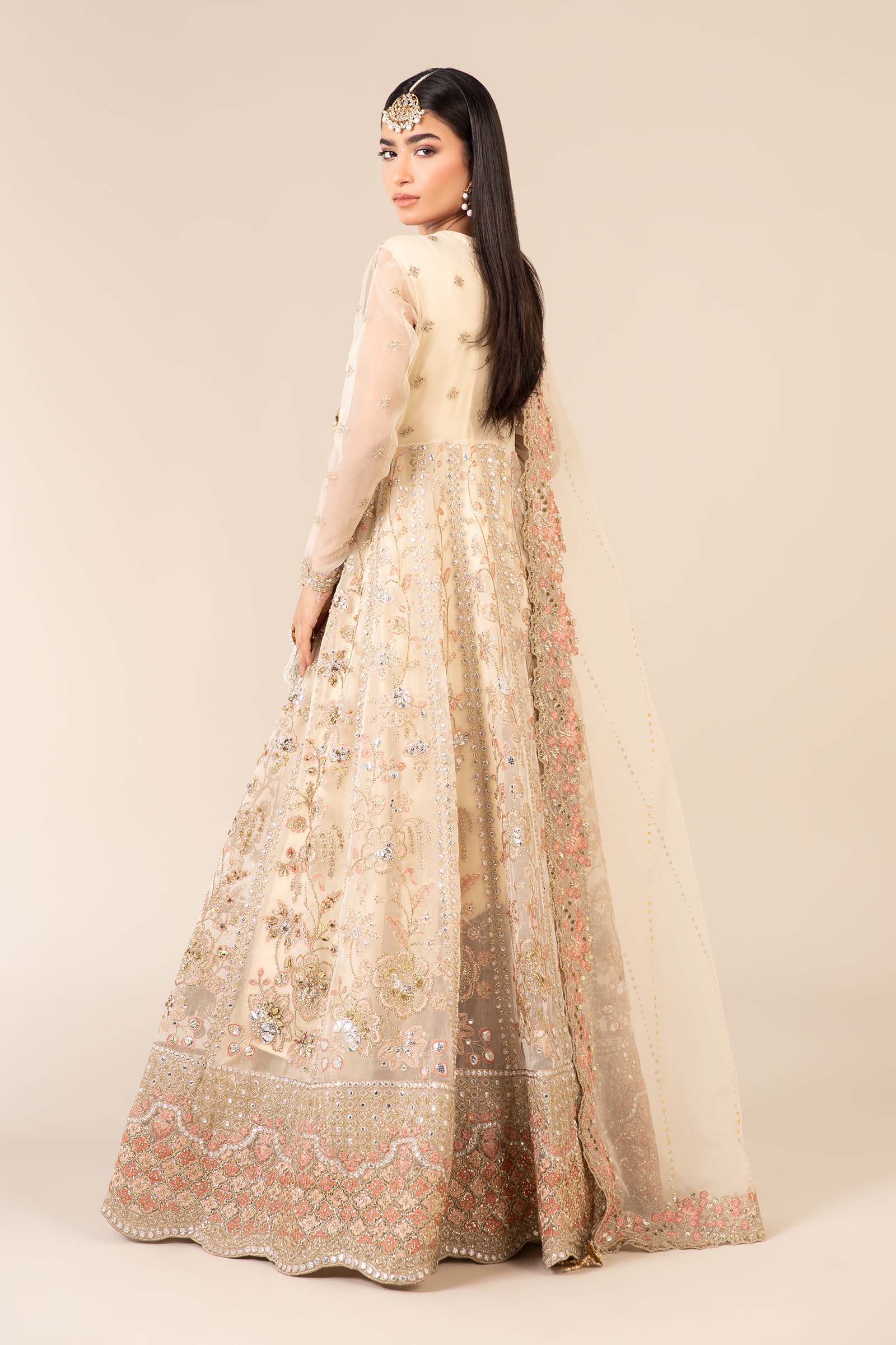 Maria B | Formal Wears | SF-EF25-64 by Maria B - Designer Dress  - Type : Ladies Clothes - Available at Libayah - 100% Original 