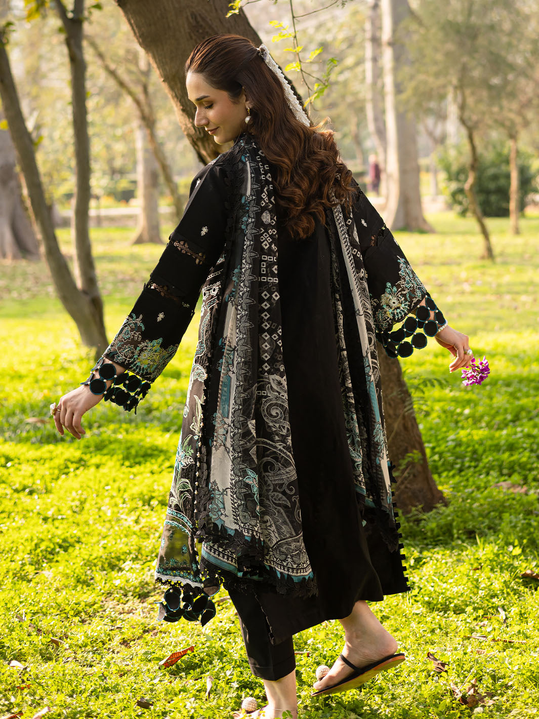 Parishay | Shangrila Luxury Lawn | SHR - 02 by Parishay - Designer Dress - Type: Ladies Clothes - Available at Libayah - 100% Original