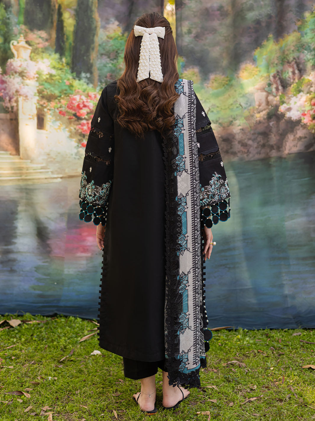 Parishay | Shangrila Luxury Lawn | SHR - 02 by Parishay - Designer Dress - Type: Ladies Clothes - Available at Libayah - 100% Original