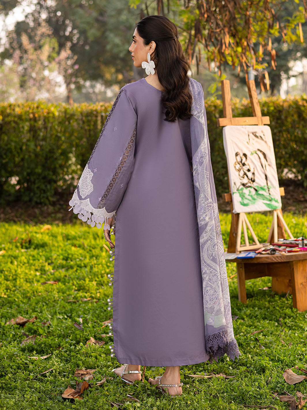 Parishay | Shangrila Luxury Lawn | SHR - 03 by Parishay - Designer Dress - Type: Ladies Clothes - Available at Libayah - 100% Original