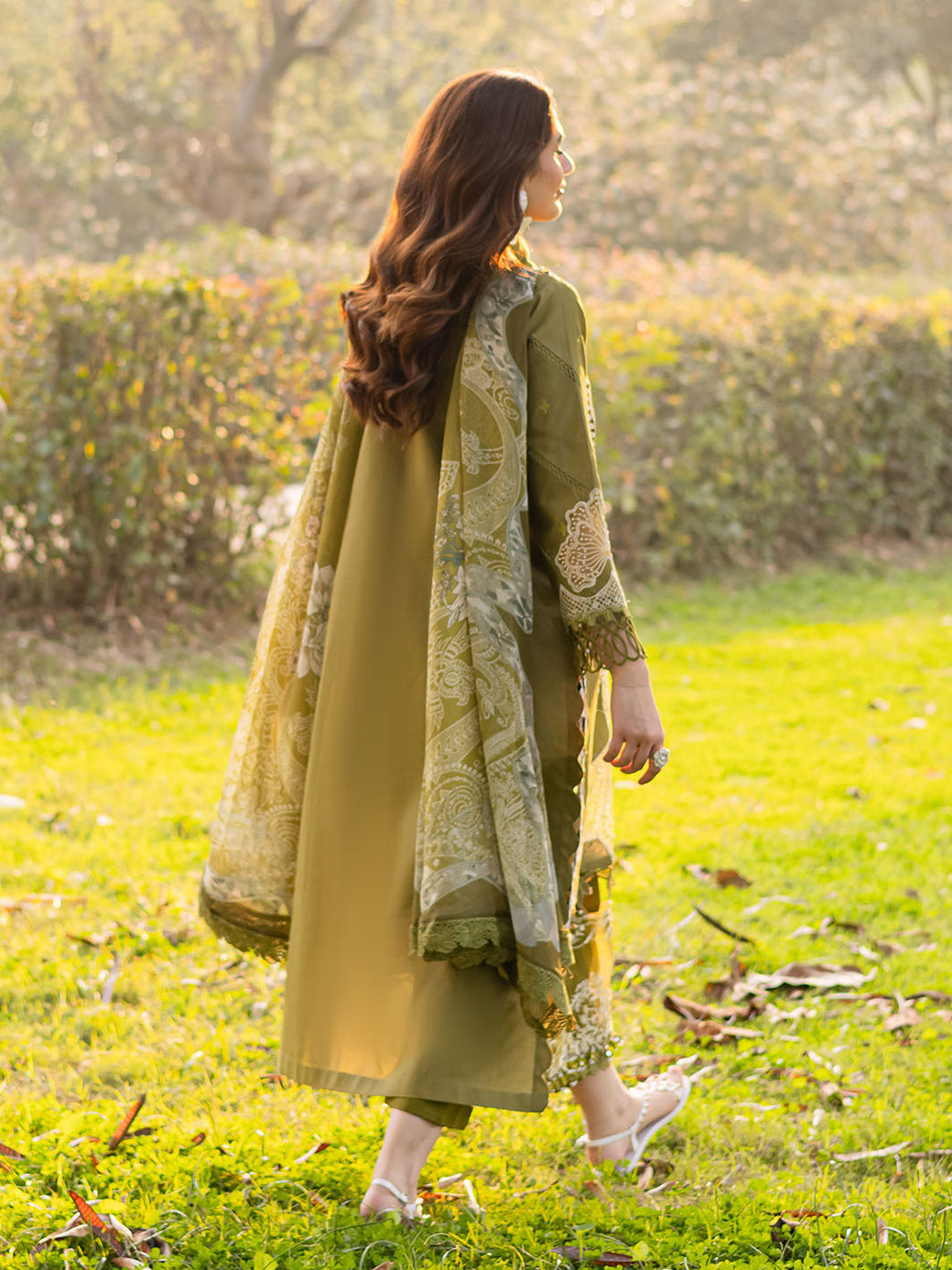 Parishay | Shangrila Luxury Lawn | SHR - 04 by Parishay - Designer Dress - Type: Ladies Clothes - Available at Libayah - 100% Original