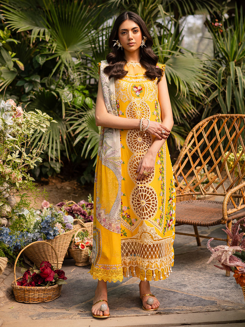 Parishay | Shangrila Luxury Lawn | SHR - 09 by Parishay - Designer Dress - Type: Ladies Clothes - Available at Libayah - 100% Original