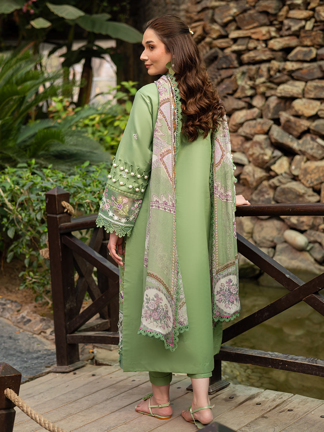 Parishay | Shangrila Luxury Lawn | SHR - 10 by Parishay - Designer Dress - Type: Ladies Clothes - Available at Libayah - 100% Original