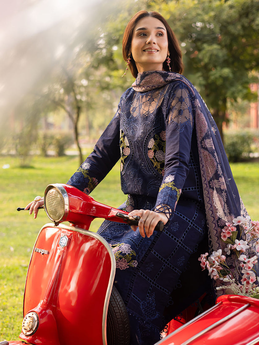 Parishay | Shangrila Luxury Lawn | SHR - 11 by Parishay - Designer Dress - Type: Ladies Clothes - Available at Libayah - 100% Original