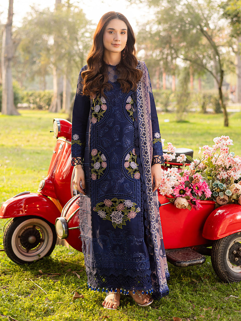 Parishay | Shangrila Luxury Lawn | SHR - 11 by Parishay - Designer Dress - Type: Ladies Clothes - Available at Libayah - 100% Original