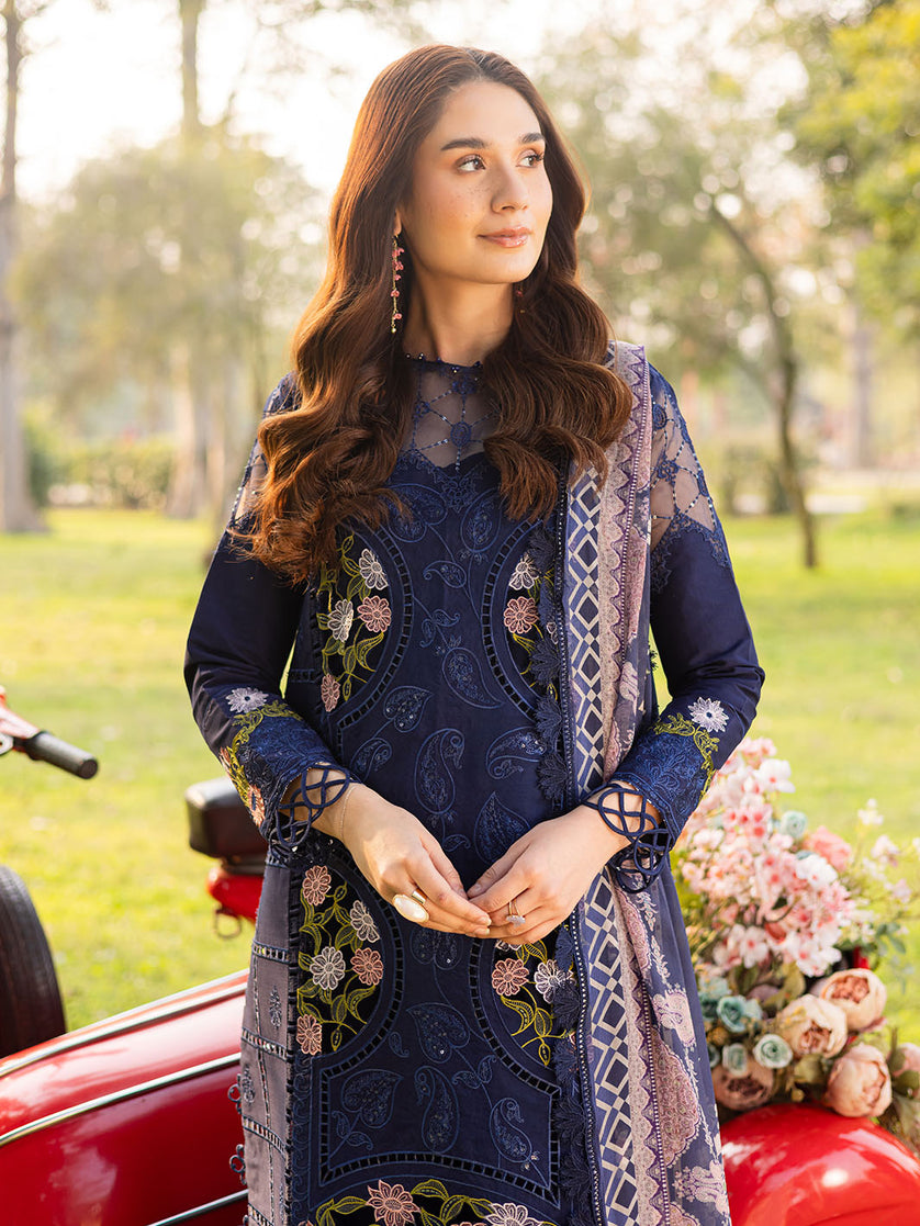 Parishay | Shangrila Luxury Lawn | SHR - 11 by Parishay - Designer Dress - Type: Ladies Clothes - Available at Libayah - 100% Original