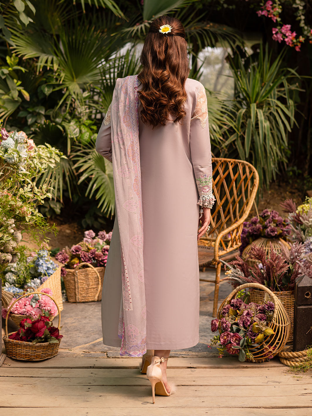 Parishay | Shangrila Luxury Lawn | SHR - 12 by Parishay - Designer Dress - Type: Ladies Clothes - Available at Libayah - 100% Original