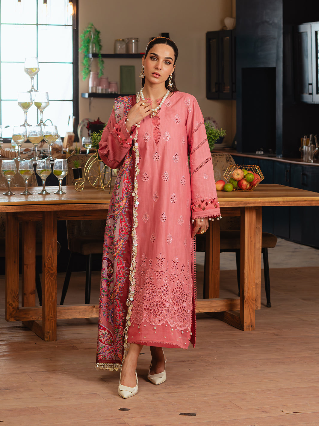 Mahnur | Stella Khaddar | SK-01B by Mahnur - Designer Dress - Type: Luxury - Available at Libayah - 100% Original