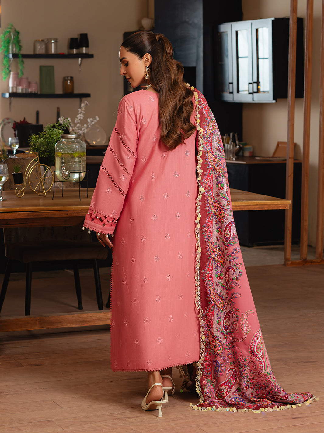 Mahnur | Stella Khaddar | SK-01B by Mahnur - Designer Dress - Type: Luxury - Available at Libayah - 100% Original