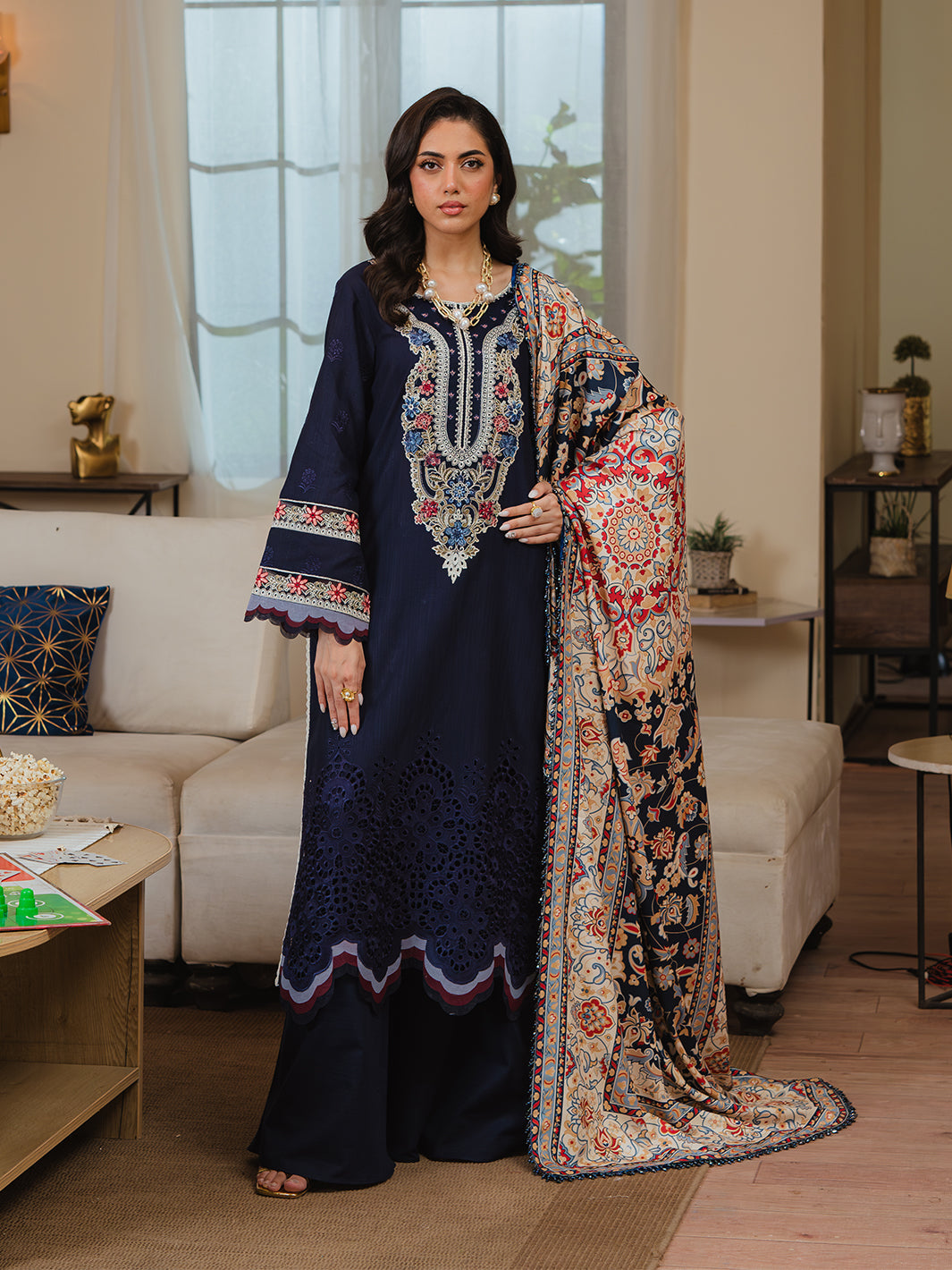 Mahnur | Stella Khaddar | SK-02B by Mahnur - Designer Dress - Type: Luxury - Available at Libayah - 100% Original