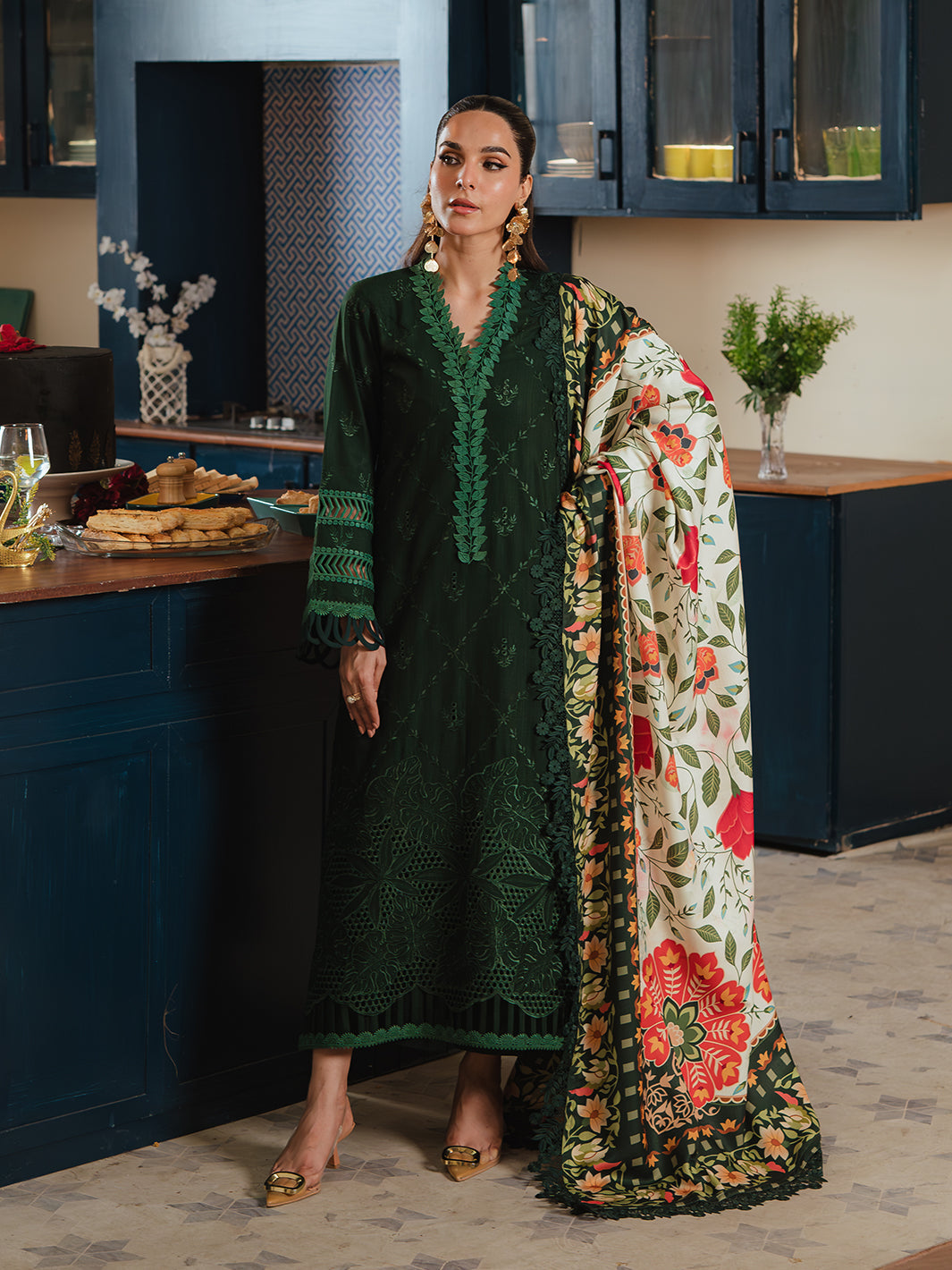 Mahnur | Stella Khaddar | SK-03A by Mahnur - Designer Dress - Type: Luxury - Available at Libayah - 100% Original