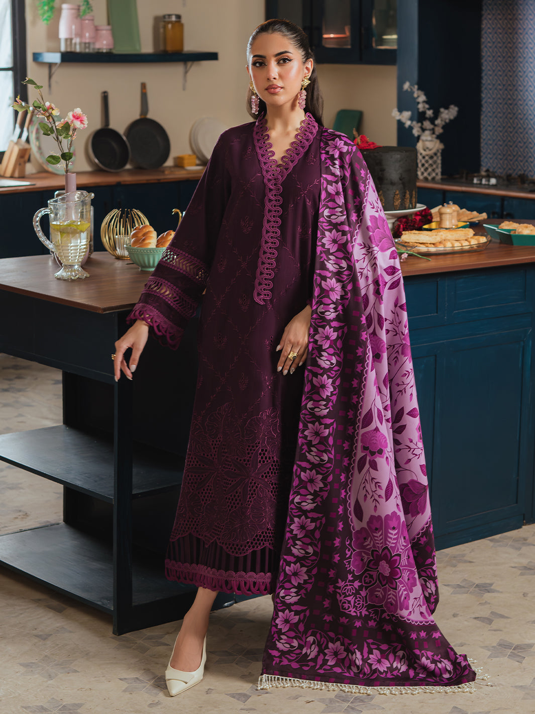 Mahnur | Stella Khaddar | SK-03B by Mahnur - Designer Dress - Type: Luxury - Available at Libayah - 100% Original
