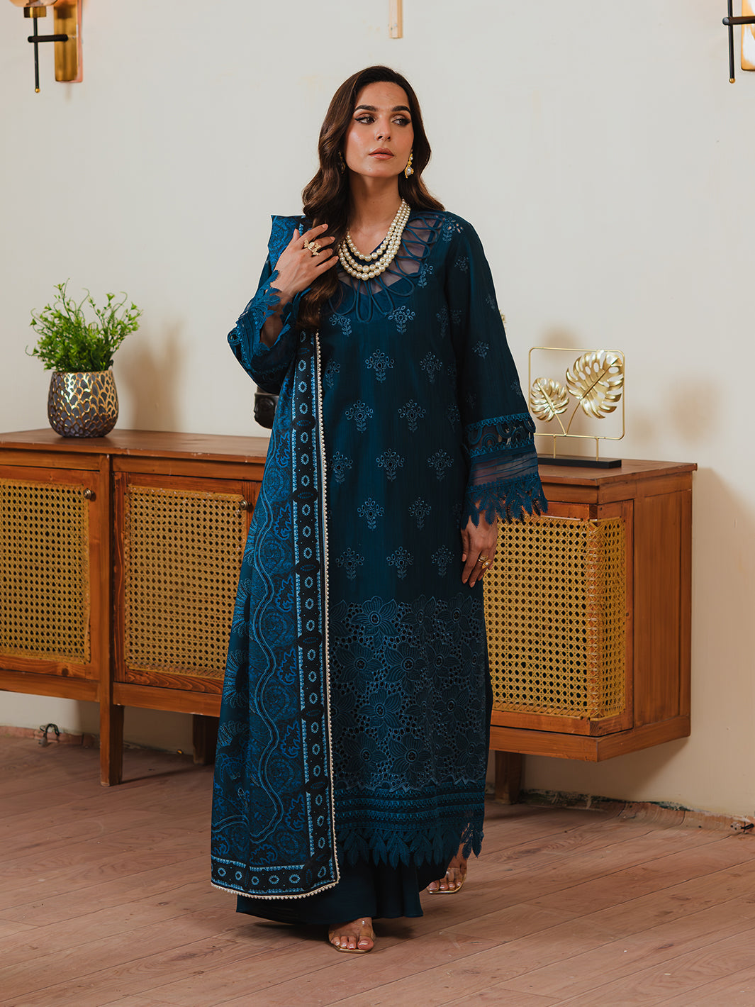 Mahnur | Stella Khaddar | SK-04A by Mahnur - Designer Dress - Type: Luxury - Available at Libayah - 100% Original