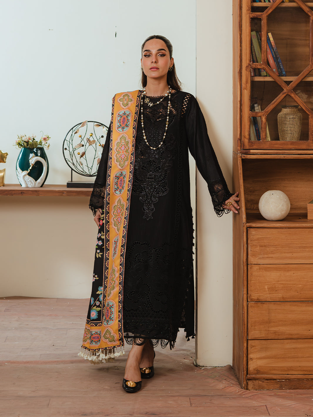 Mahnur | Stella Khaddar | SK-05B by Mahnur - Designer Dress - Type: Luxury - Available at Libayah - 100% Original