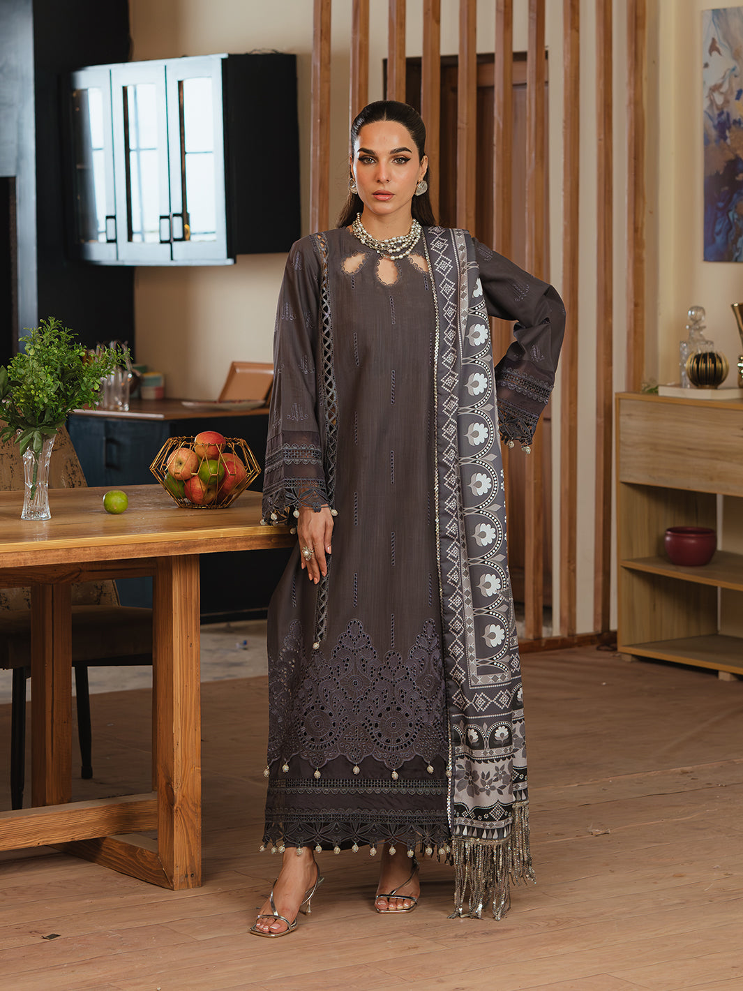 Mahnur | Stella Khaddar | SK-06A by Mahnur - Designer Dress - Type: Luxury - Available at Libayah - 100% Original