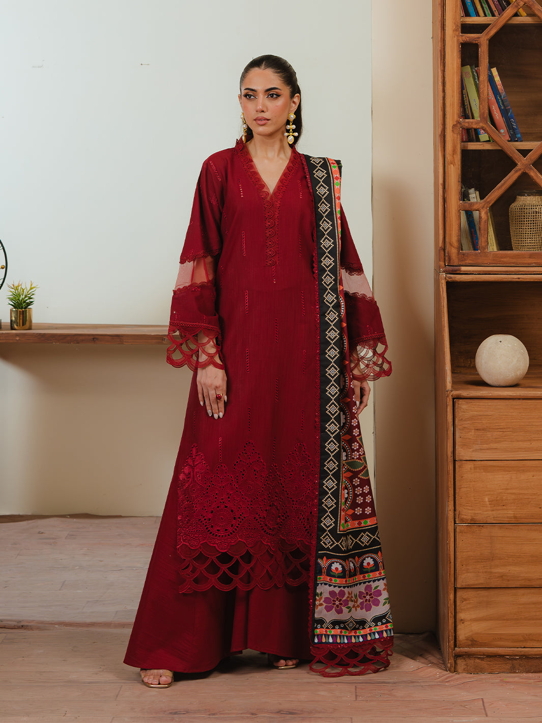 Mahnur | Stella Khaddar | SK-06B by Mahnur - Designer Dress - Type: Luxury - Available at Libayah - 100% Original